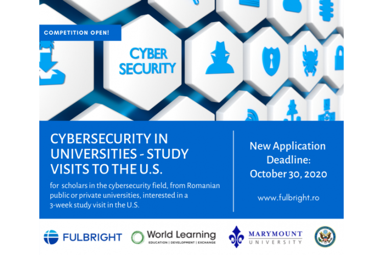 Cybersecurity Study Visits in the U.S: extended deadline the application  until October 30, 2020